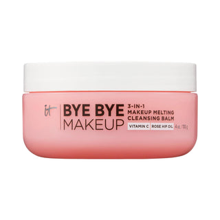 Bye Bye Makeup: 3-in-1 Makeup Melting Cleansing Balm - Vitamin C, Ceramide, Rosehip Oil - Gentle Sunscreen & Waterproof Makeup Remover for Radiant, Hydrated Skin Bye Bye Makeup Melting Balm: 3-in-1 Cleanser for Radiant Skin makeup melting balm, 3-in-1 cleanser, vitamin C cleanser, ceramide skincare, rosehip oil face mask, vegan makeup remover, hydrating cleansing balm, sunscreen remover, dry skin cleanser, makeup remover for sensitive skin, makeup remover, facial cleanser, hydrating face mask, vitamin C, ce