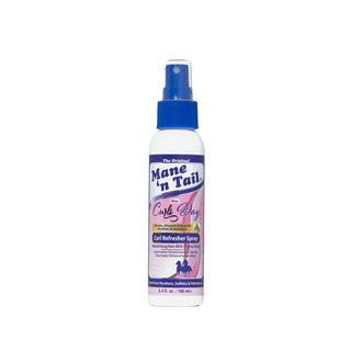Mane 'n Tail Curls Day Curl Refresher: Revitalize & Enhance Your Curls - Frizz Control, Curl Definition, and Lasting Bounce (3.38 fl oz) Mane 'n Tail Curl Refresher: Revive, Define Curls & Control Frizz curl refresher spray, curly hair product, wavy hair product, curl revitalizing spray, hair curl enhancer, Mane 'n Tail curls, curl boost spray, frizz control for curls, hair care, curl definition, frizz reduction, hair spray, travel size, curls, waves, hair styling, hair, beauty, personal care, hair refreshm