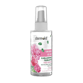 Dermokil Natural Rose Water Spray: Hydrating Facial Mist with Peptides & CICA for Soothing Sensitive Skin - 50ml Dermokil Rose Water Spray: Hydrate & Soothe Sensitive Skin rose water spray, natural rose water, hydrating facial mist, rose hydrosol spray, soothing rose water, peptide infused rose water, CICA rose water, sensitive skin rose water, refreshing facial spray, dermokil rose water, facial mist, hydrating mist, rose water, natural skincare, sensitive skin, redness relief, irritation relief, aromather
