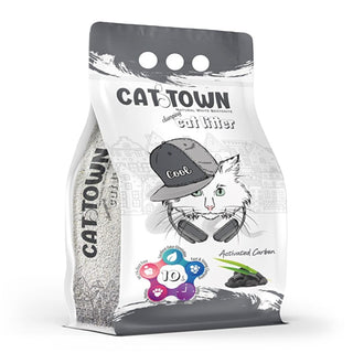 Cat Town Activated Carbon Fine Cat Litter: 10L Superior Odor Control, Easy Clean Clumping, Fresh & Sanitary Cat Town 10L Activated Carbon Cat Litter | Odor Control cat litter, activated carbon cat litter, odor control cat litter, fine cat litter, 10L cat litter, clumping cat litter, best cat litter for odor control, low dust cat litter, cat supplies, pet supplies, cat, litter, activated carbon, odor control, fine granules, clumping, easy clean, pet, feline, sanitary, low dust, 10L, cat hygiene, pet hygiene,