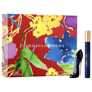 Carolina Herrera Mini Good Girl Eau de Parfum Perfume Gift Set - Floral Fragrance, Travel-Friendly, Luxury Designer Scent Carolina Herrera Good Girl Perfume Set - Floral Eau de Parfum Good Girl perfume, Eau de parfum, Floral perfume, Travel perfume set, Mini perfume set, Tuberose jasmine perfume, Designer perfume gift, Women's fragrance, Warm floral fragrance, Mother's Day perfume gift, perfume, floral scent, travel size, luxury fragrance, designer scent, tuberose, jasmine, tonka bean, almond, cocoa, femini