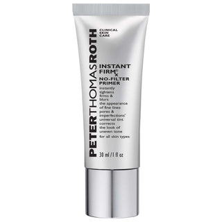 Instant Peter Thomas Roth FIRMx No-Filter Primer: Skin Tightening, Pore Minimizing & Fine Line Blurring Facial Primer for Smooth, Youthful Skin Peter Thomas Roth FIRMx Primer: Skin Tightening and Pore Minimizing Instant FIRMx No-Filter Primer, skin tightening primer, pore minimizing primer, fine line blurring primer, anti-aging primer, firming face primer, tone adjusting primer, primer for smooth skin, hydrating skin primer, visibly firming primer, facial primer, makeup primer, smooth skin, youthful appeara