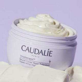 Caudalie Vinotherapist: Vegan Body Balm for Intense Hydration - Dry, Atopic Skin Relief - Natural Shea Butter & Grape Seed Oil Caudalie Vegan Body Balm: Intense Hydration for Dry Skin vegan body balm, dry skin moisturizer, intense hydration balm, shea butter body balm, natural body balm, atopic skin care, Caudalie body balm, vegan skincare, grape seed oil moisturizer, desert date oil balm, body balm, moisturizer, dry skin, atopic skin, shea butter, grape seed oil, vegan, natural skincare, skincare, body car