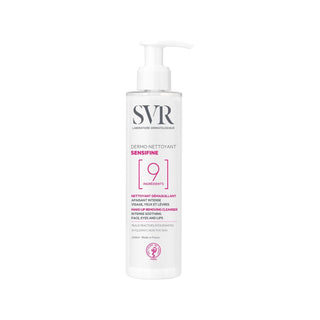 SVR Sensifine Dermo Nettoyant Face Cleansing Milk for Sensitive Skin - Gentle Makeup Removal, 200ml SVR Face Cleansing Milk for Sensitive Skin face cleansing milk, sensitive skin care, makeup removal, gentle skincare products, dermatologically tested cleanser, skincare for sensitive skin, gentle makeup remover, SVR Sensifine Dermo Nettoyant