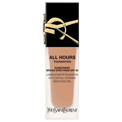 All Hours 24H Longwear Liquid Foundation with Hyaluronic Acid & SPF 30 - Luminous Matte Finish, Waterproof & Transfer Pr