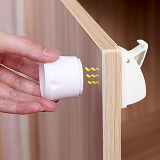 miny baby magnetic cabinet lock, baby safety lock with key, easy install cabinet lock set Miny Baby Magnetic Lock - Easy to Install Safety Solution | 2 Locks, 1 Key Miny Baby Magnetic Cabinet Lock baby-safety, magnetic-lock, cabinet-lock, miny, child-proof, home-safety, parents, caregivers, easy-install, ai-generated