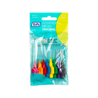 Tepe 8-Piece Interdental Brush Set - Mixed Color Oral Care Tools for Dental Hygiene Tepe 8-Piece Interdental Brush Set - Oral Care Essentials interdental brush set, Tepe brand oral care, mixed color interdental brushes, dental hygiene tools, 8-piece interdental brush set, oral care, dental care, interdental cleaning, braces care, dental bridges care