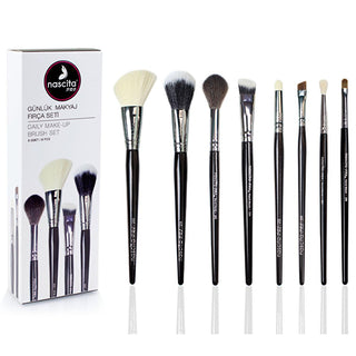 Nascita Pro 8'li Makyaj Fırça Seti - Profesyonel Göz Makyajı ve Dudak Uygulamaları için Hassas Fırçalar Nascita Pro 8'li Makyaj Fırça Seti - Profesyonel Makyaj Makyaj fırça seti, Göz makyajı fırçaları, Profesyonel makyaj fırçaları, Makyaj aksesuarları, Nascita Pro makyaj fırçaları, Güzellik ürünleri, Makyaj teknikleri, Kozmetik araçlar