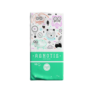 Agnotis Underpads 60x90 cm - Protective Bed Underpads for Incontinence Care, Potty Training, and Bed Protection - Pack of 10 Agnotis Underpads for Bed Protection & Incontinence Care underpads, bed protection, incontinence care, potty training, adult diapers, protective bed underpads, hygiene products, caregiving essentials, parenting aids, medical care supplies, bed rest protection, furniture protection, Agnotis, 60x90 cm, pack of 10