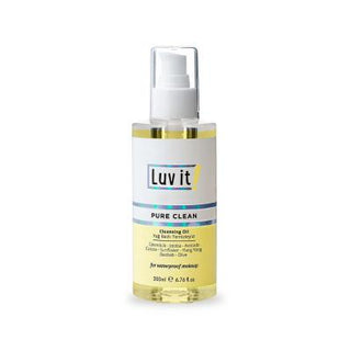 Luv it! Pure Clean Cleansing Oil 200ml - Gentle, Natural Skincare for Sensitive Skin Luv it! Pure Clean Cleansing Oil - Gentle Natural Skincare cleansing oil, natural skincare, organic beauty products, gentle cleanser, sensitive skin care, makeup remover, nourishing cleanser, vitamin C skincare, rose water benefits