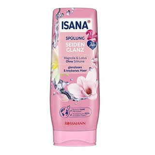 Isana Hair Care Cream with Manolya and Lotus for Dry Hair - Silicone-Free, Dermatologically Tested - 10.14 fl oz Isana Hair Care Cream - Silicone-Free & Dermatologically Tested Hair care cream, Silicone-free hair product, Dermatologically tested hair care, Moisturizing hair treatment, Panthenol and Vitamin B3 hair care, Hair nourishment, Natural hair care, Manolya and Lotus hair care, Dry hair solution, Damaged hair repair