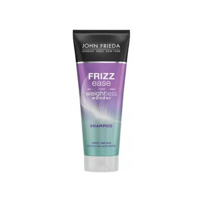 John Frieda Frizz Ease Weightless Wonder Shampoo for Fine, Frizzy Hair - Sulfate-Free, Anti-Frizz, Lightweight Moisturiz