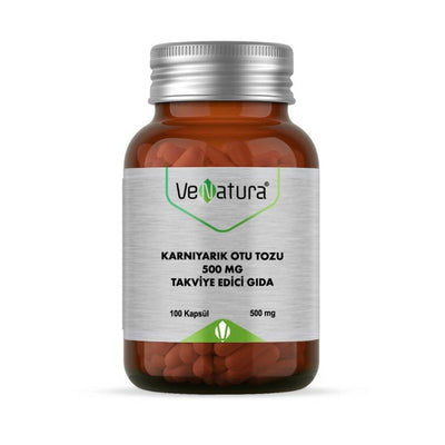 VeNatura Psyllium Husk Dietary Supplement - 500mg Capsules for Digestive Health Support