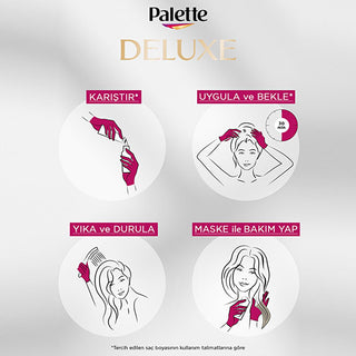 palette-deluxe-hair-color-10-2-platinum-blonde, rich-color-hair-dye-with-micro-oils Palette Deluxe Hair Color 10-2 Platinum Blonde - Long-lasting Rich Color | For Beauty Enthusiasts & Women Palette Deluxe Hair Color - 10-2 Platinum Blonde hair-color, platinum-blonde, permanent-dye, long-lasting-color, beauty-products, hair-care, women, dye-kit, palette, ai-generated