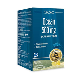 Ocean 500mg Fish Oil 60 Capsules