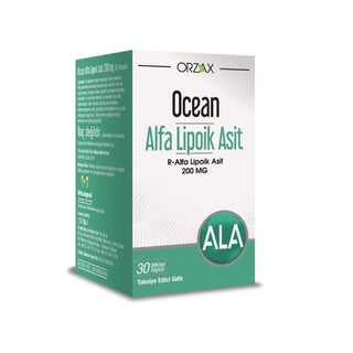 Ocean Alpha Lipoic Acid 200 mg 30 Capsules