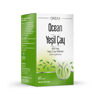 Ocean Green Tea 500 mg 60 Capsules