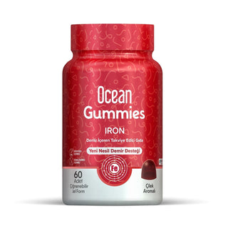 Ocean Gummies Iron 60 Chewable Gel Form