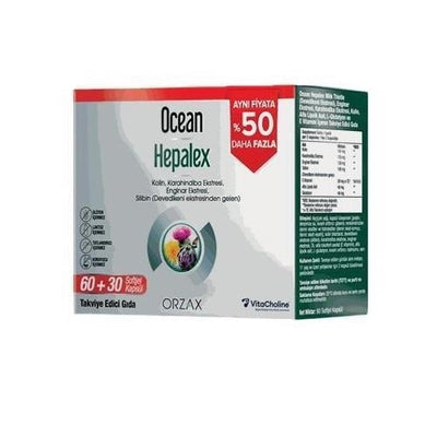 Orzax Ocean Hepalex 90 Softgels