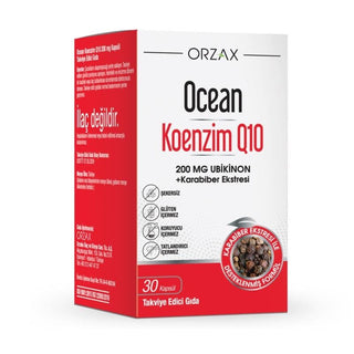 Ocean Coenzyme Q10 Supplement 200mg - 30 Capsules | Daily Energy Support