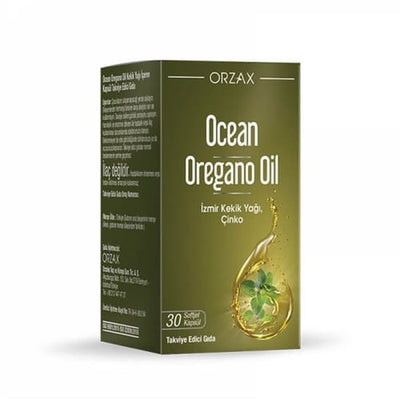 Orzax Ocean Oregano Oil 30 Softgels