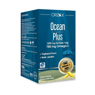 Ocean Plus 1200 mg Pure Fish Oil 50 Capsules