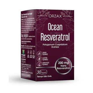 Ocean Resveratrol 200 mg 30 Capsules