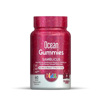 Ocean Gummies Sambucus 60 Chewable Gel Form