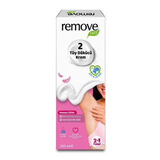 Remove Care Dermatologically Tested Hair Removal Cream for Sensitive Skin - 2x100ml, Gentle & Effective Remove Care Hair Removal Cream for Sensitive Skin - 2x100ml hair removal cream, sensitive skin hair removal, chemical hair remover, dermatologically tested hair removal cream, odor controlled hair removal, hair removal for women, hair removal for men, gentle hair removal, easy hair removal methods, smooth skin, hair-free skin