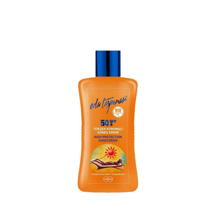 Eda Taşpınar Sunscreen SPF50+ 200ml - High Protection Sun Care for Outdoor Enthusiasts Eda Taşpınar SPF50+ Sunscreen 200ml - Best Sun Protection Sunscreen, SPF50+, Sun protection, Skin care, UV protection, Outdoor enthusiasts, Beach essentials, Hiking gear, Daily sun care, Moisturizing sunscreen, Sunburn prevention, Skin health, Cosmetic products, Sunscreen cream, UVB protection