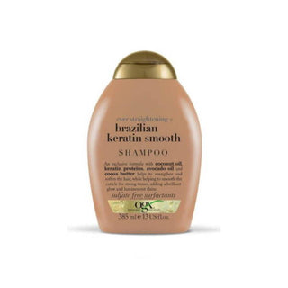 Ogx Brazilian Keratin Smooth Straightening Shampoo 385ml