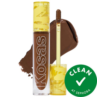 Revealer: Super Creamy Brightening Concealer - Caffeine & Hyaluronic Acid - Vegan, Cruelty-Free - Medium Coverage, Radiant Finish, Reduce Dark Circles Revealer Concealer: Brighten & Conceal - Vegan & Cruelty-Free Concealer, Brightening Concealer, Caffeine Concealer, Hyaluronic Acid Concealer, Vegan Concealer, Cruelty-Free Concealer, Medium Coverage Concealer, Concealer for Dark Circles, Non-Comedogenic Concealer, Radiant Finish Concealer, Makeup, Face Makeup, vegan, cruelty-free, dark circles, puffiness, bl