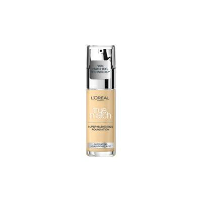 L'Oreal Paris True Match Foundation - 1.R/1.C Cool Undertone - Hydrating, Lightweight, Full Coverage - Natural Liquid Fo