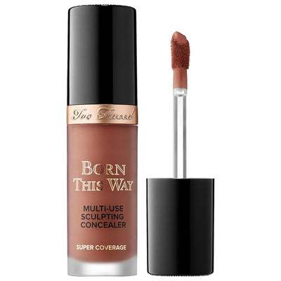 Born This Way Full Coverage Hydrating Concealer: Natural Finish, Vegan & Cruelty-Free - For Flawless Skin, 4-in-1 Concea