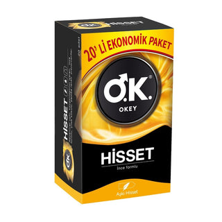 OKEY Feel Condoms Economical Pack of 20