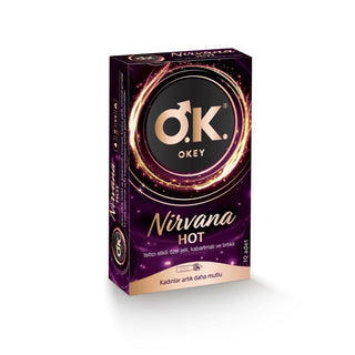 Okey Nirvana Hot Condom 10 Pieces