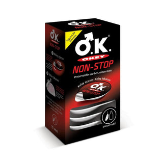 Okey Condom Non-Stop 10 Pcs