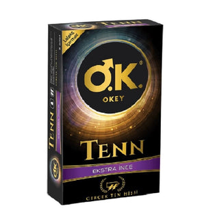 Okey Tenn Extra Thin Original Condom 8 Pack