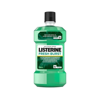 Listerine Fresh Burst Mouthwash - 250ml Oral Care Solution for Fresh Breath