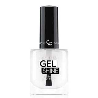 Golden Rose Extreme Gel Shine Nail Base Coat - Quick-Drying, Long-Lasting Nail Care for Professional Results at Home Golden Rose Quick-Drying Nail Base Coat for Long-Lasting Polish nail base coat, quick-drying nail base, long-lasting nail polish, nail care product, professional nail care at home, beauty, cosmetics, nail health, nail aesthetics, Golden Rose