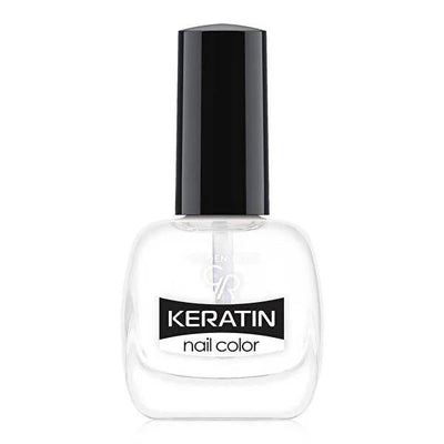 Golden Rose Keratin Nail Polish - Long-Lasting Clear Nail Color for Nourished Nails