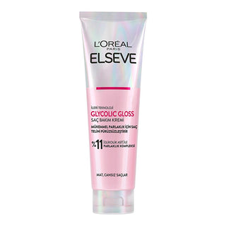 Loreal Paris Elseve Glycolic Gloss Hair Care Cream - Smooth, Shiny Hair, Glycolic Acid Enriched Formula Loreal Paris Glycolic Gloss - Smooth & Shiny Hair Cream Glycolic Acid Hair Care, Smooth Hair Products, Shine Enhancing Hair Cream, Loreal Paris Elseve Glycolic Gloss, Hair Smoothing Cream, Hair Care, Smooth Hair, Shiny Hair, Glycolic Acid Enriched Formula, Hair Care Cream, Loreal Paris, Elseve Glycolic Gloss, Hair Shine, Hair Smoothness