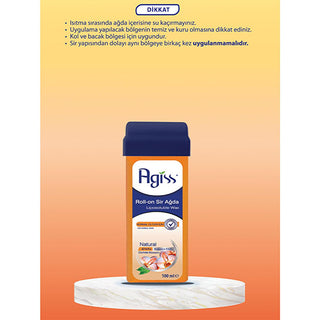 Agiss Natural Roll-On Wax: 100% Natural Resin for Easy, Sugar-Free Hair Removal on Normal Skin | Removes Short Hairs for Smooth Skin Agiss Roll-On Wax: Natural Hair Removal for Normal Skin roll-on wax, natural hair removal, waxing for normal skin, at home waxing, sugar free wax, hair removal for short hair, natural resin wax, easy waxing, roll on wax for legs, smooth skin hair removal, roll on wax, natural wax, hair removal, sugar-free, normal skin, at-home hair removal, short hair removal, natural resin, e