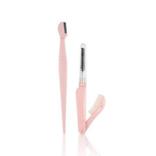 nascita brow shaping and grooming set 07, dual-sided mascara brush, precision brow razor, travel-friendly brow set Nascita Brow Shaping and Grooming Set - 07 Nascita Brow Shaping Set - Versatile Tool | 07 nascita, brow-shaping-set, makeup-tools, beauty, eyebrow-care, grooming-kit, ai-generated, foldable-mascara-brush, brow-razor, portable-beauty