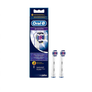 Oral-B Toothbrush Replacement Head 3D White 2-pack