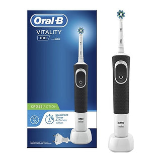 Oral-B D100 Vitality Cross Action Electric Toothbrush - Black