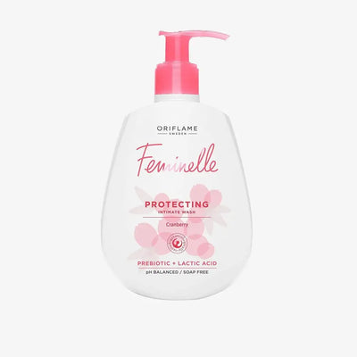 Beauty Care Bag Oriflame feminelle protecting intimate wash cranberry