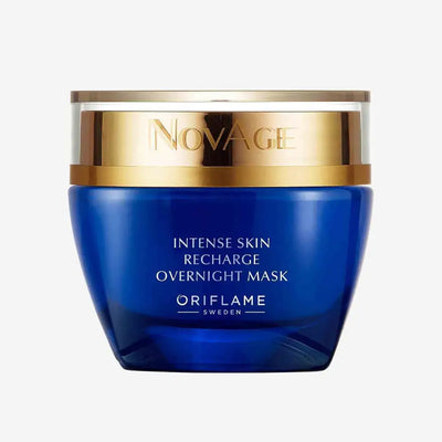 Beauty Care Bag Oriflame NovAge Intense Skin Recharge Overnight Mask 50 ml
