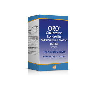 Oro Glucosamine Chondroitin MSM 120 Tablets