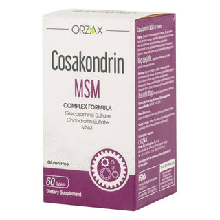 Orzax Cosakondrin MSM Complex Formula 60 Tablet